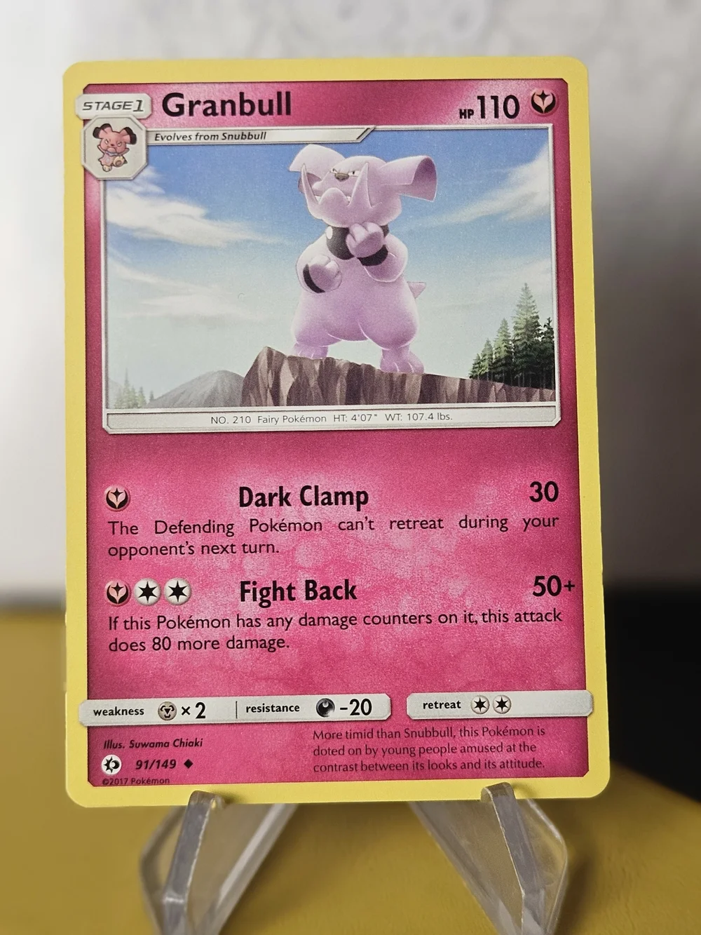 Granbull 091/149 Pokemon TCG Common Rare